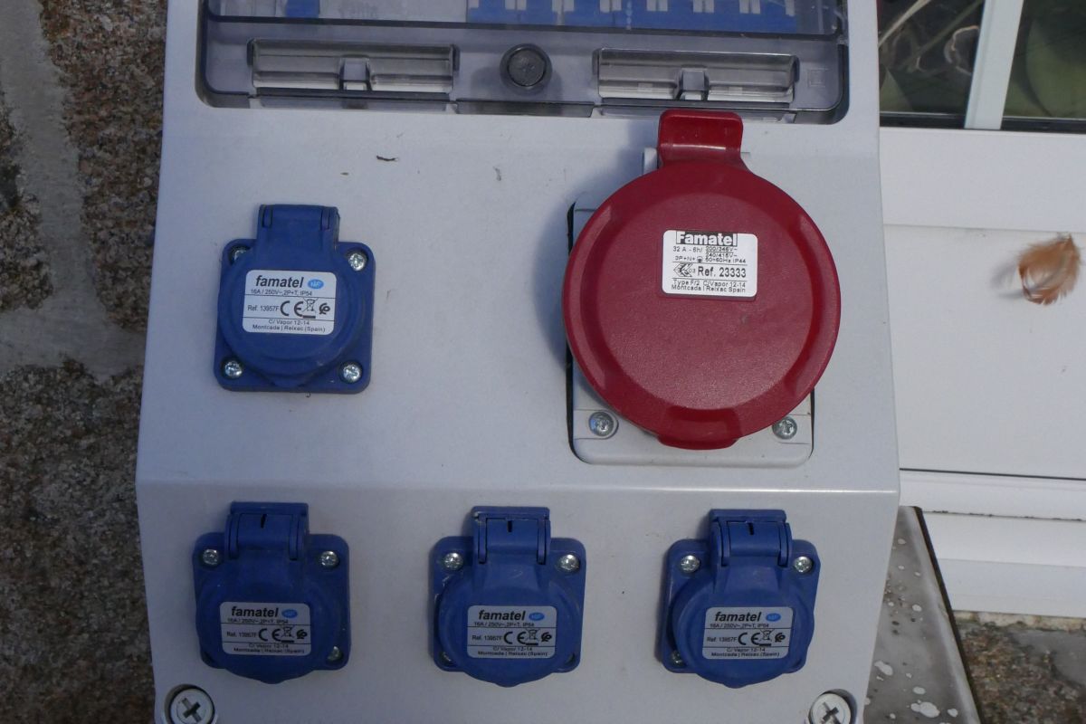 Compteur de chantier neuf