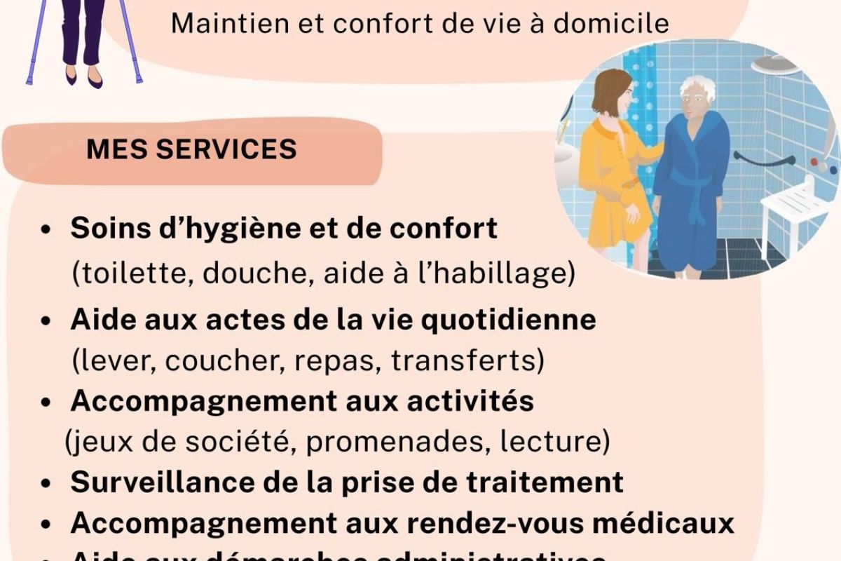 Aide-soignante à domicile