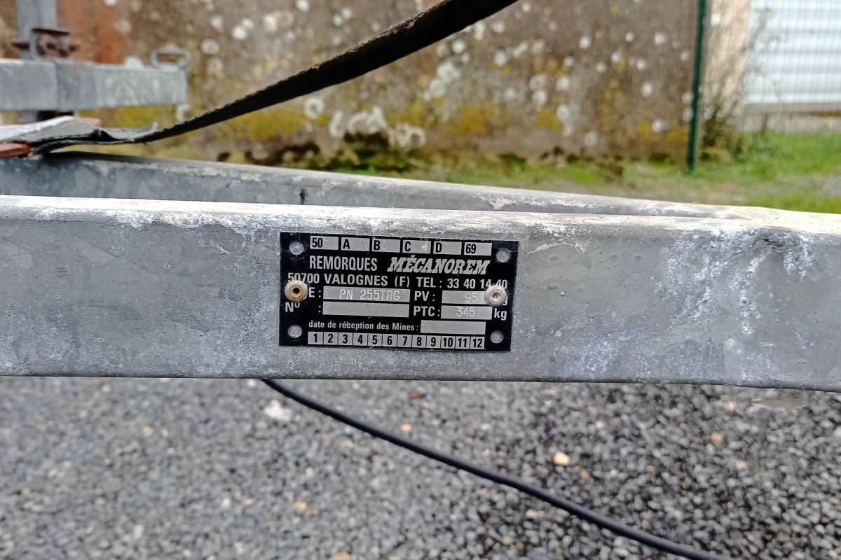 Photo 3 Remorque bateau 3 m 80