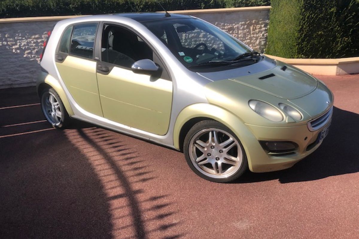 Vends SMART FOR FOUR préparé BRABUS