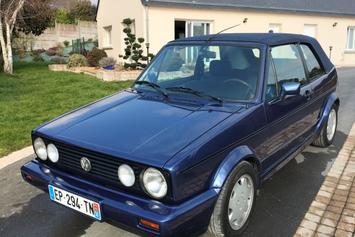 GOLF 1 CABRIOLET 1991 QUARTETT  BEL AIR