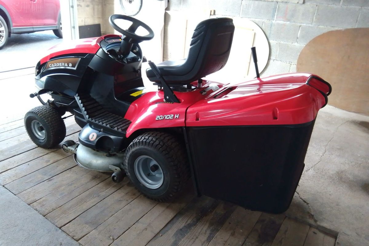 Photo 2 Tracteur tondeuse Sentar