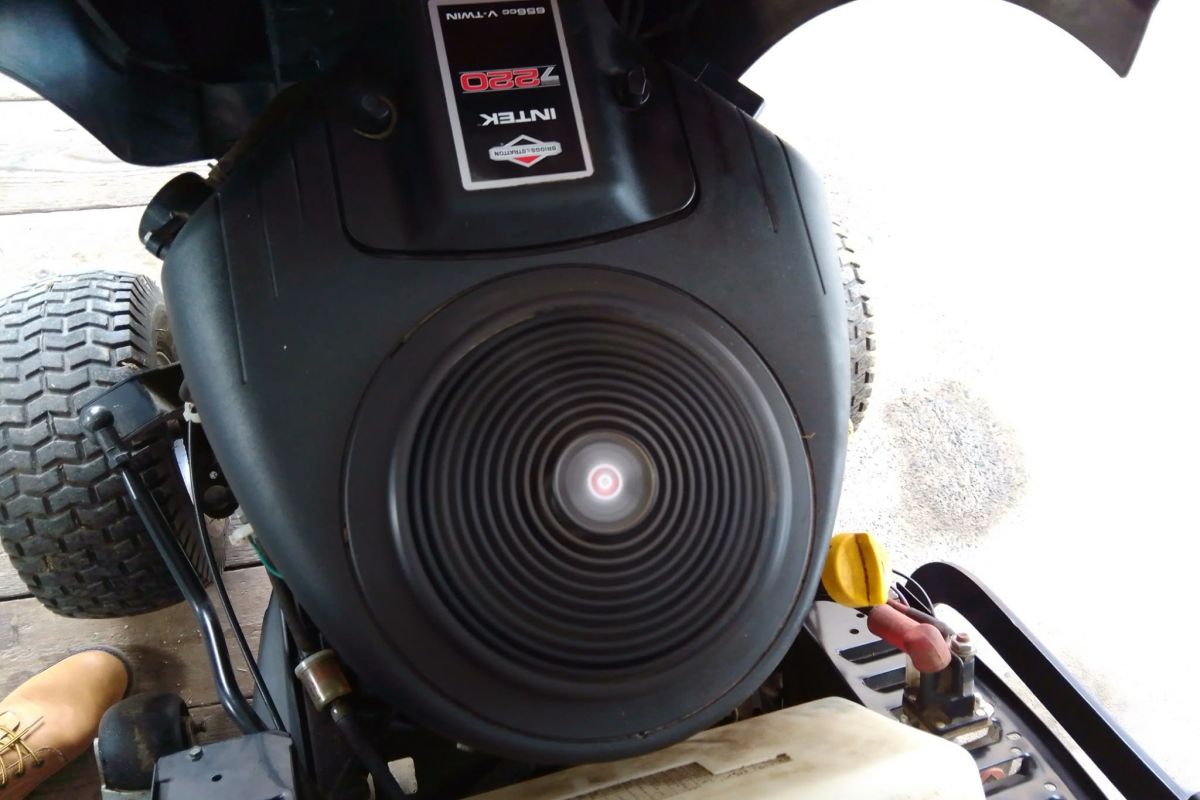 Photo 3 Tracteur tondeuse Sentar