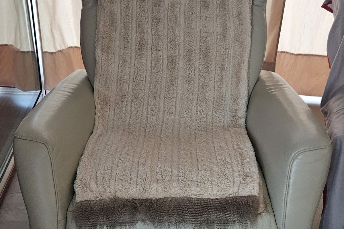 Vends fauteuil en cuir