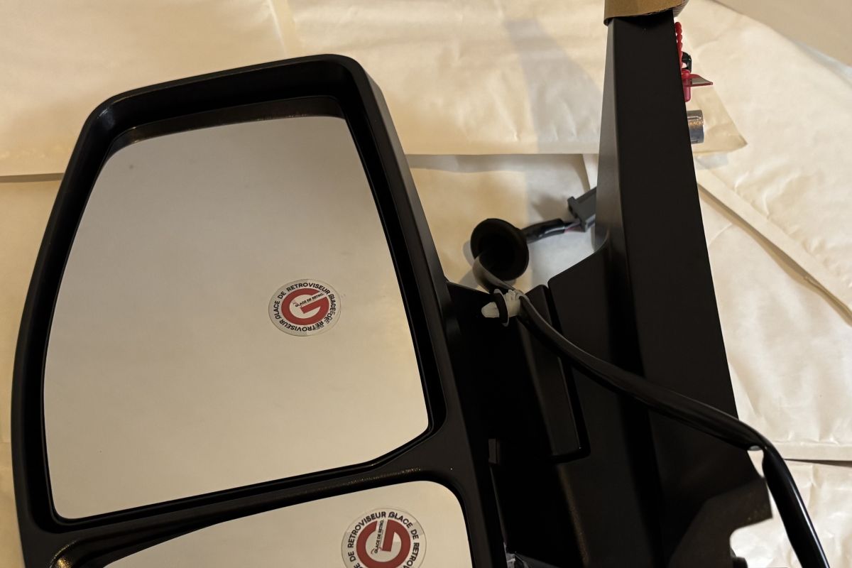 Rétroviseur pour Ford Transit Custom Van  Ford Transit Custom Minibus  Ford Tourneo Custom Minibus  côté gauche