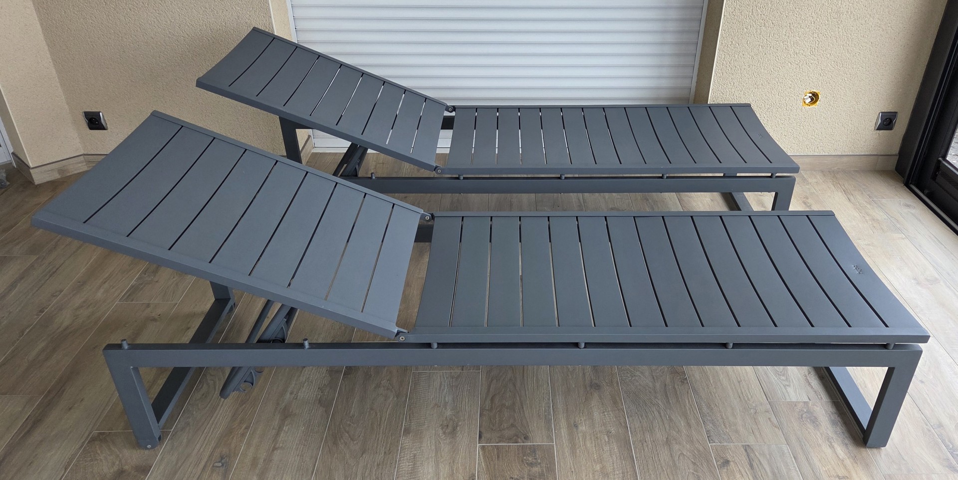 Photo 2 Lot de 2 bains de soleil