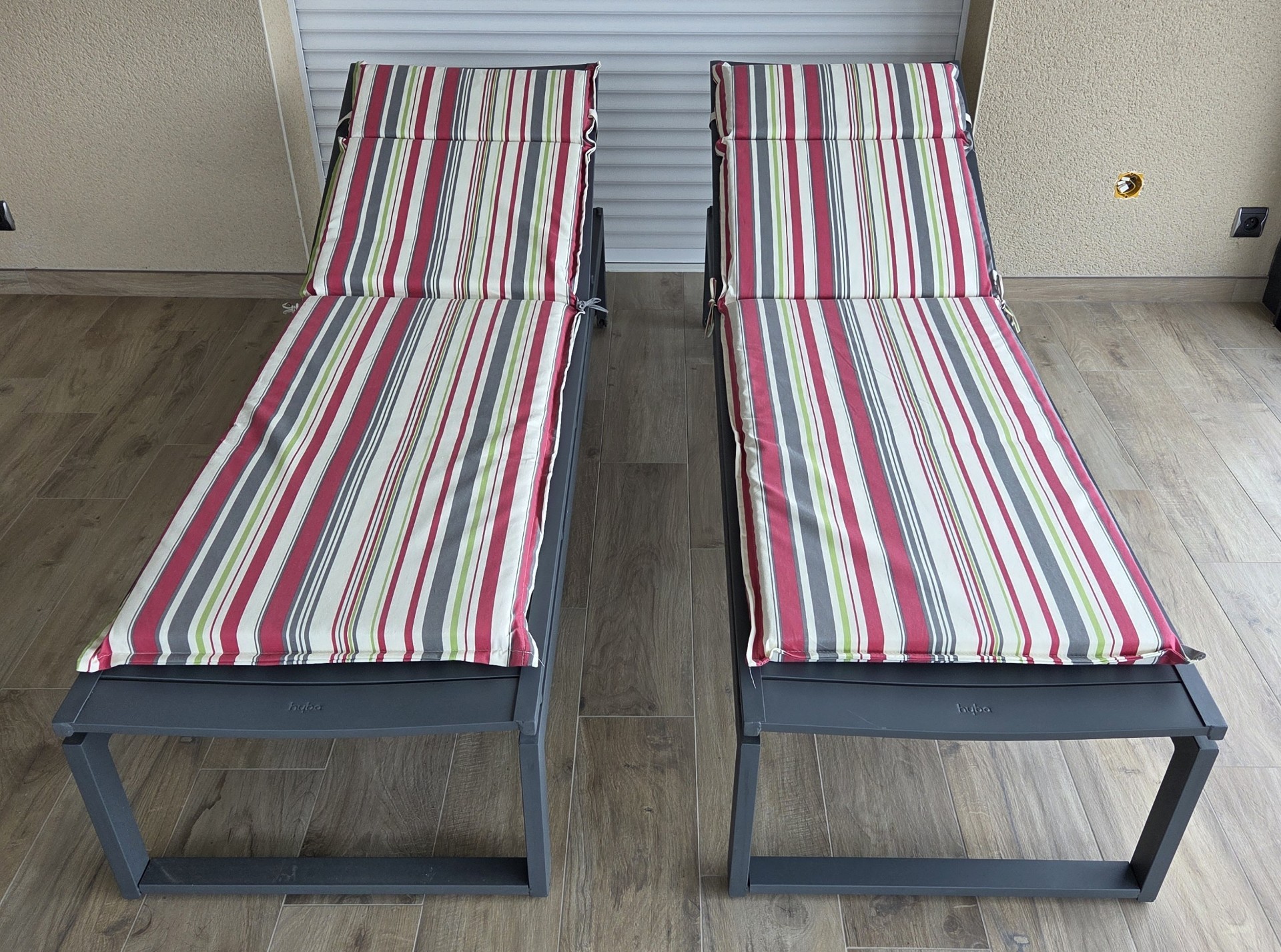 Photo 3 Lot de 2 bains de soleil