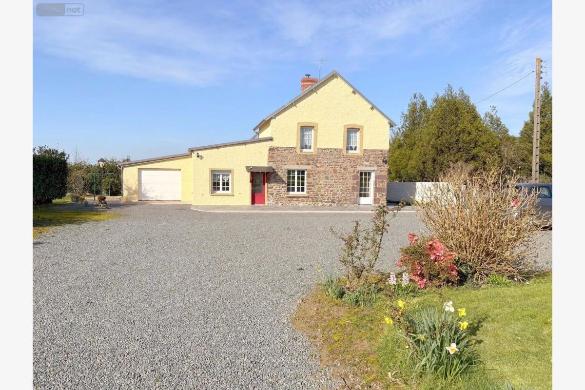 au calme, vds maison cpt au rdc : entrée, salon-séj. lumin.