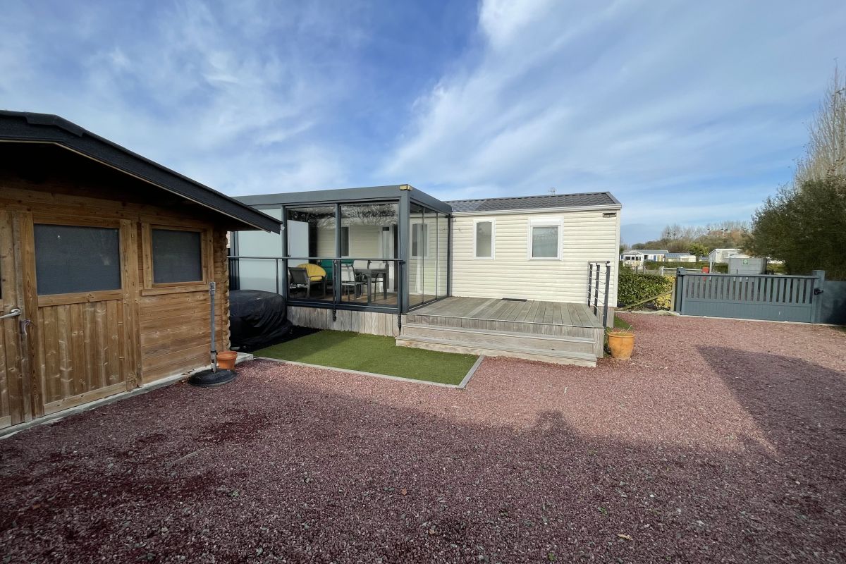 Terrain de loisir et mobil-home