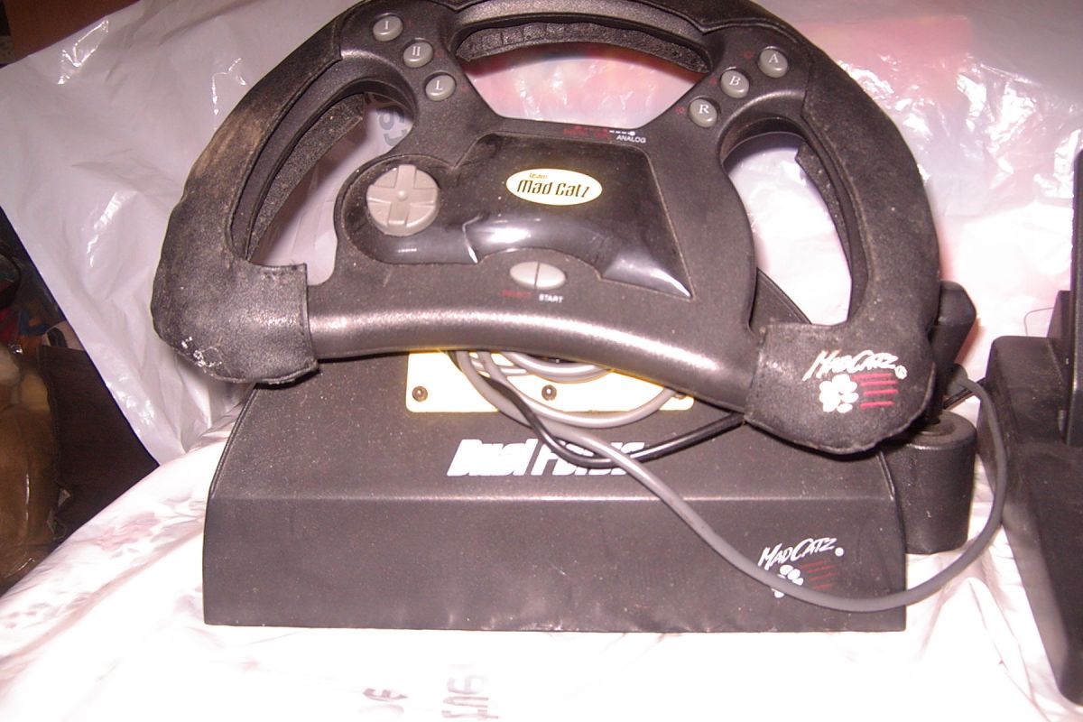 Volant analogique double force PlayStation