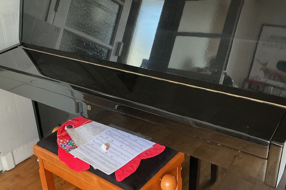 Photo 3 Piano droit noir