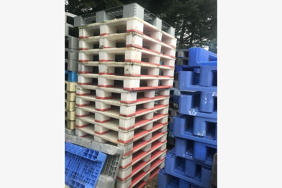 Palettes en plastique