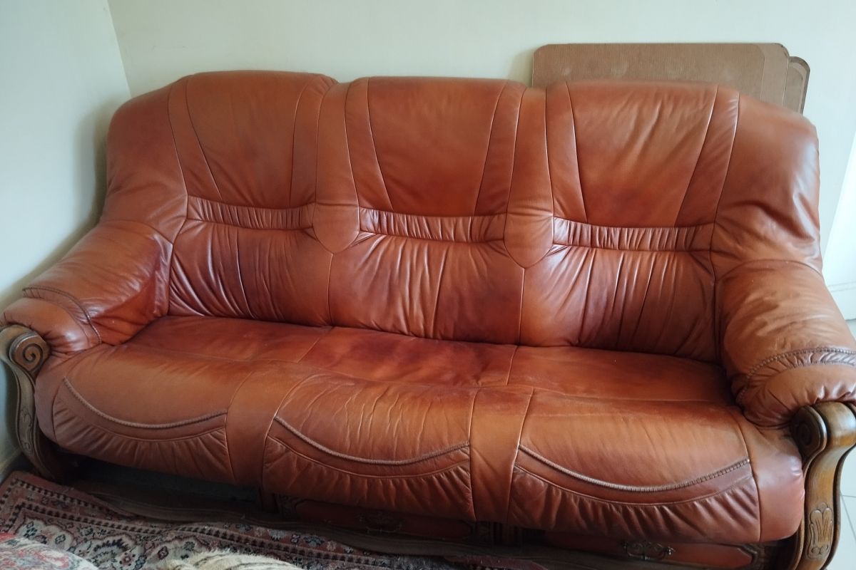 Canapé cuir