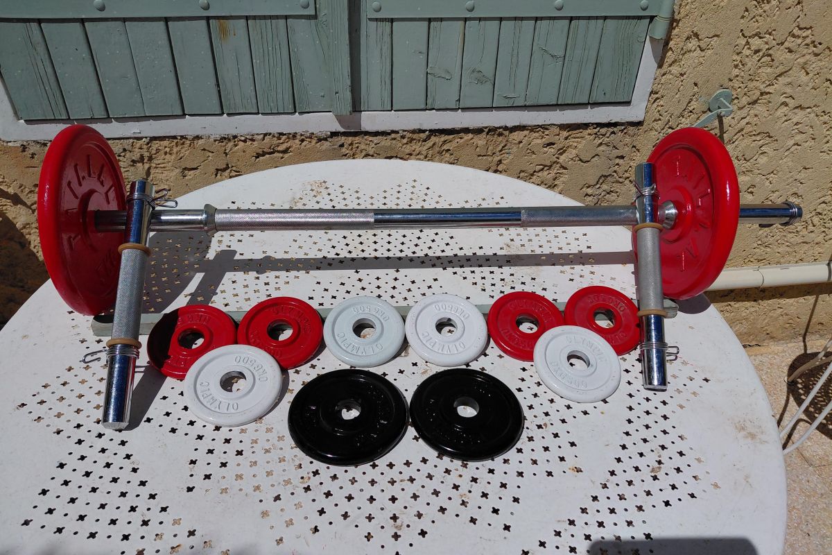 LOT D'ALTERES POUR MUSCULATION
