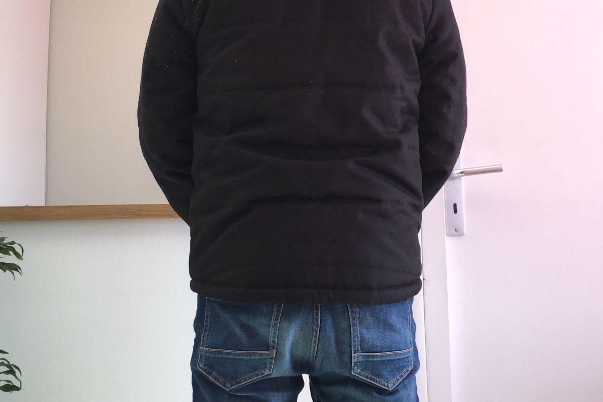 Photo 2 Parka noire homme Armand Thiery