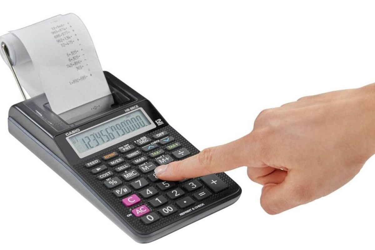 Calculatrice à imprimante Casio 