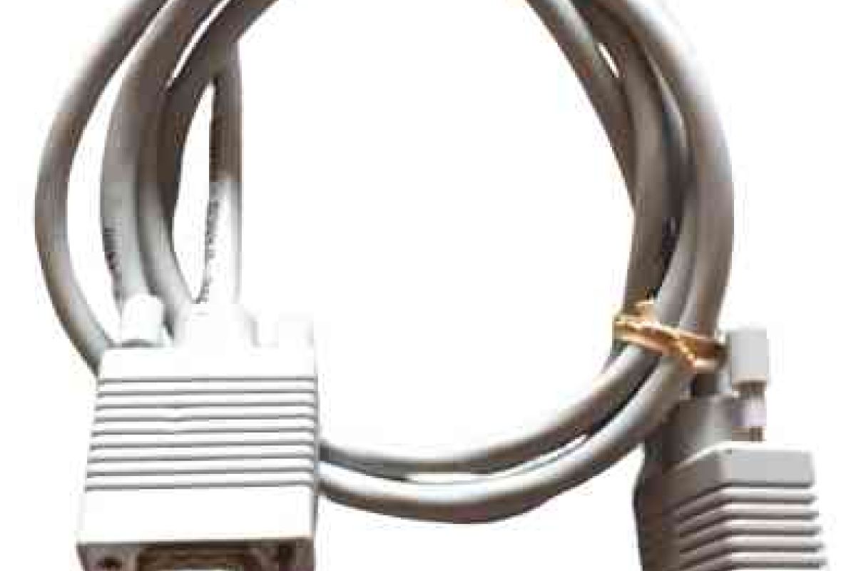 Câble svga standard gris clair  1,50 m 