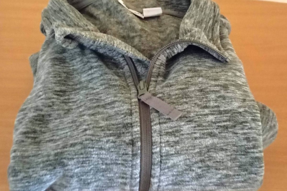 Photo 2 Veste polaire xl fin gris clair 