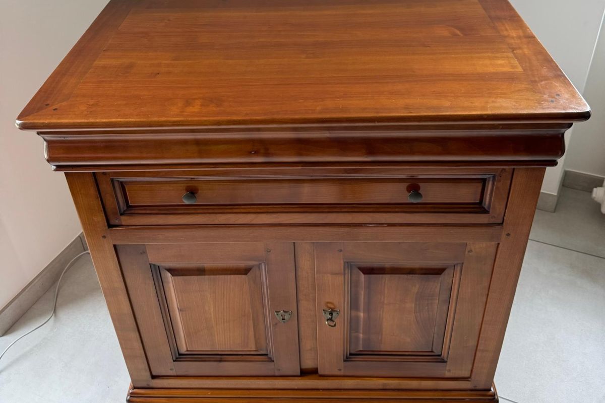 Vends meuble télé bois massif