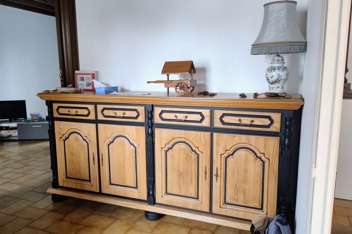 Salle à manger relookée 