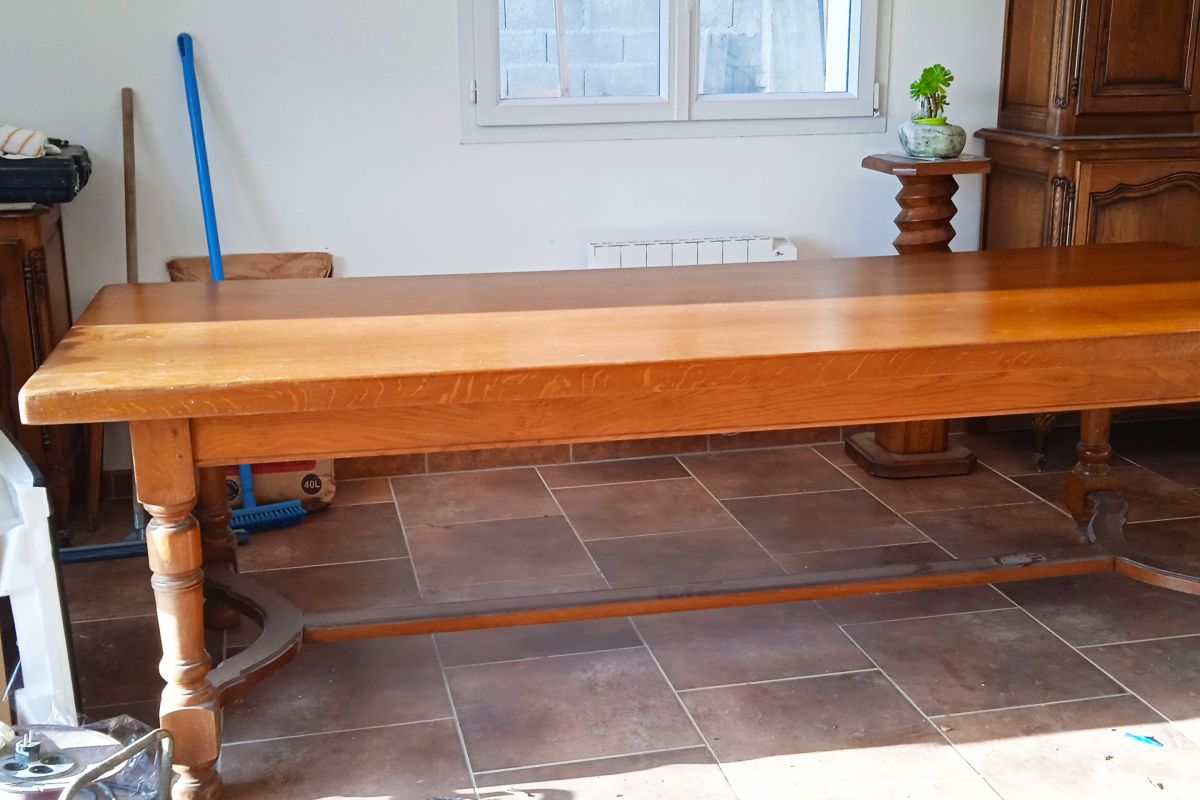 Photo 2 Table merisier