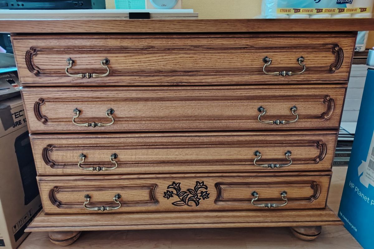 Commode et miroir
