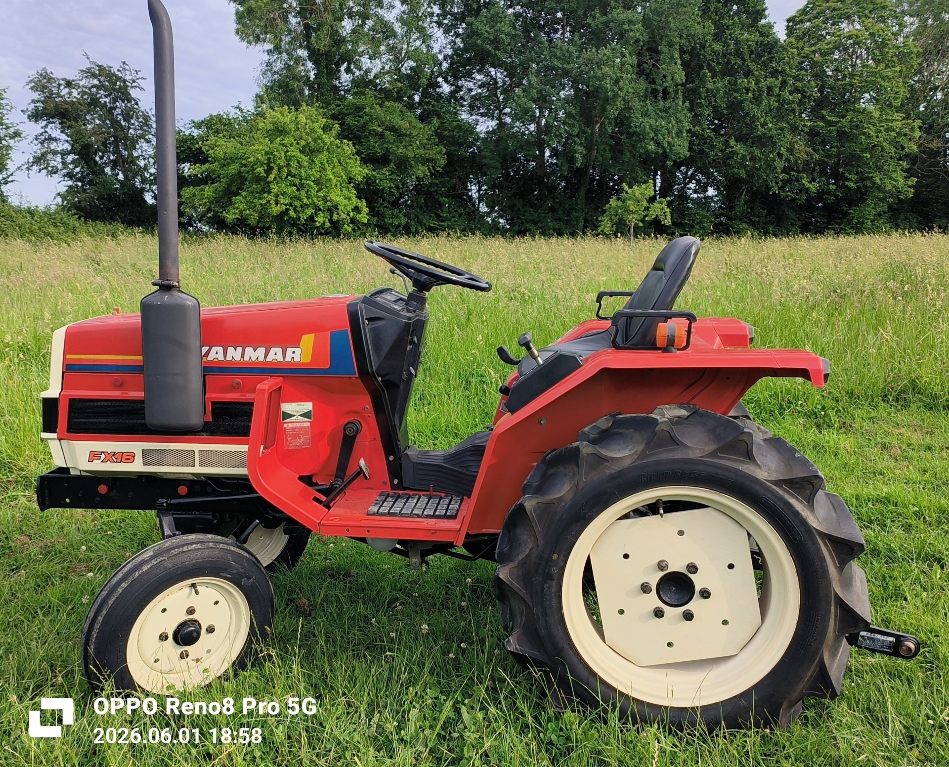 Tracteur Yanmar FX16