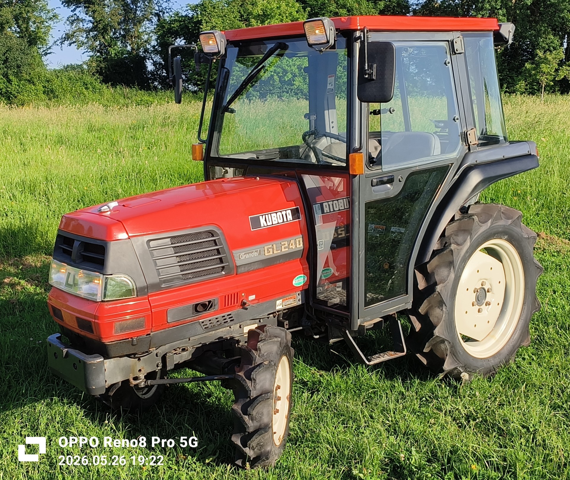 Tracteur Kubota GL240