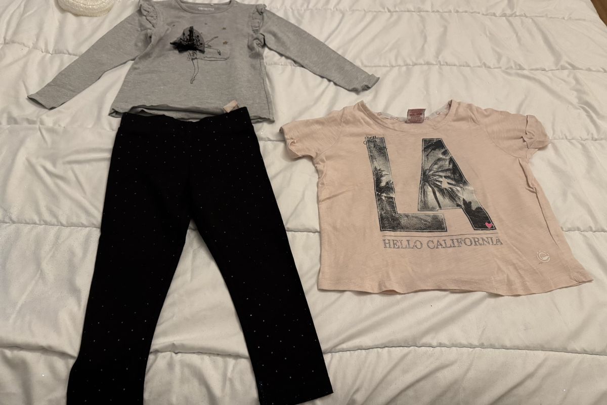Ensemble vêtements fille taille 3 ans