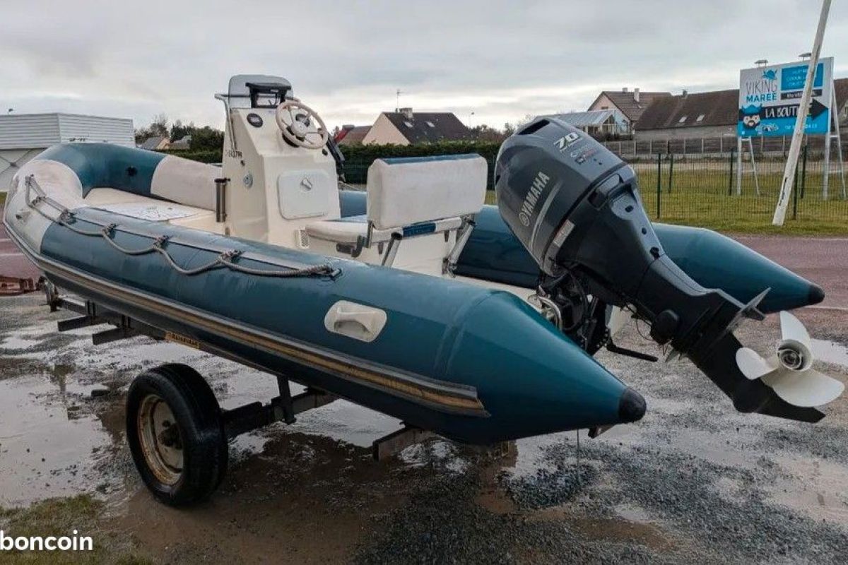 Vends Bombard Ribster 5m50 et Yam F70