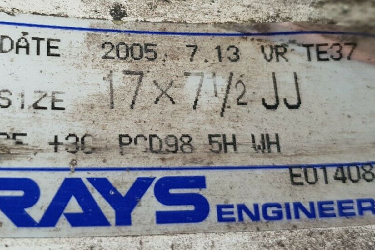 Photo 2 Jantes alu forgé Volk Racing TE37 forged 17