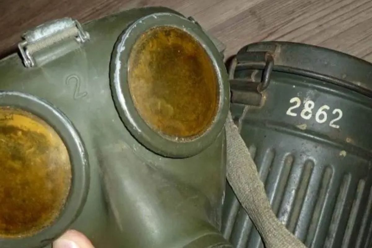 Photo 2 MASQUE A GAZ ALLEMAND M38 WW2