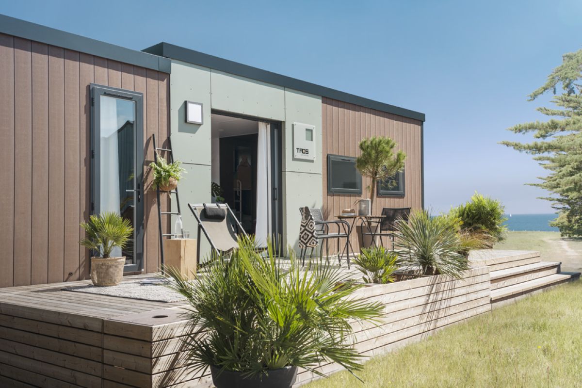 MOBIL HOME + PARCELLE