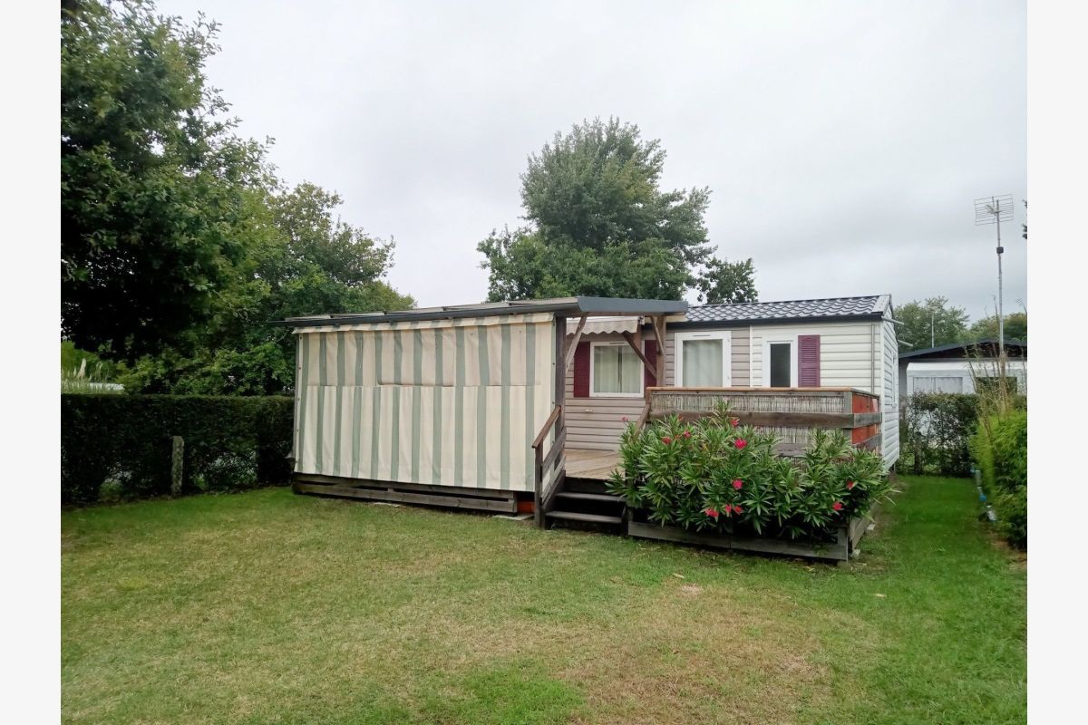 Lingreville, à 800 m de la mer, loue mobil-home...