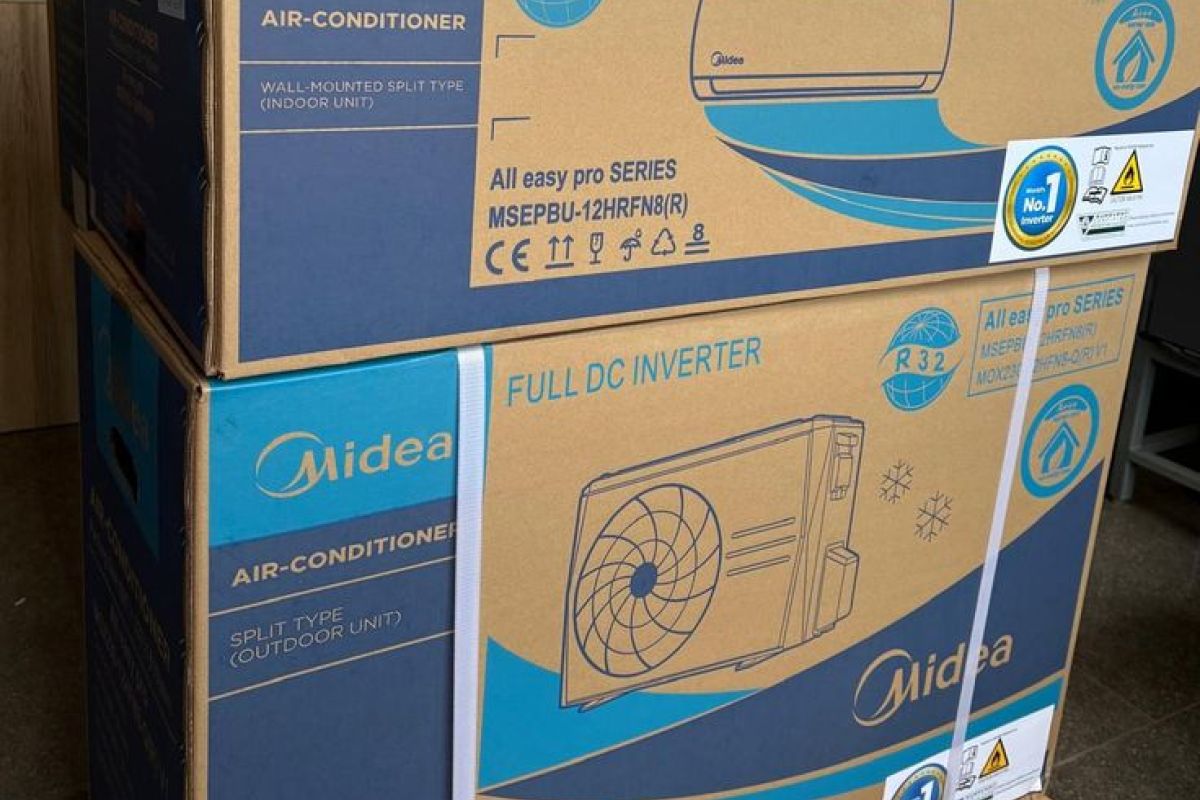 Climatisation Midea 12000 BTU Inverter R32 – Neuve sous emballage