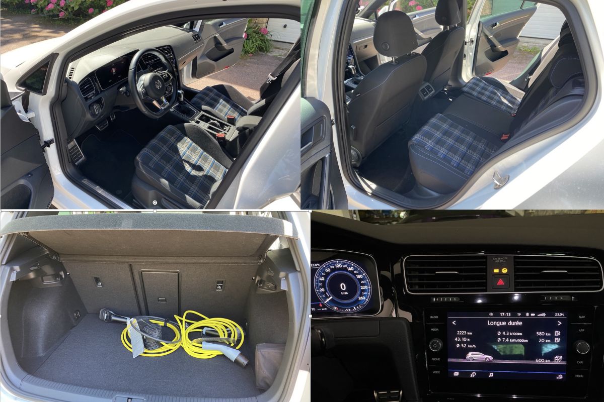 Photo 3 Volkswagen Golf GTE Phase 2 1.4 TSI 204ch Hybride Rechargeable DSG6 – 33 800 km