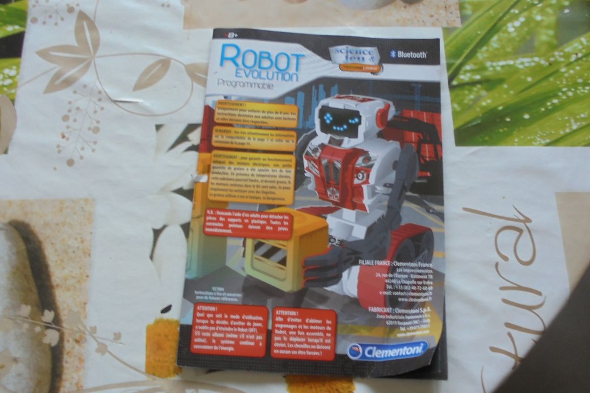 Photo 3 Robot évolution programmable