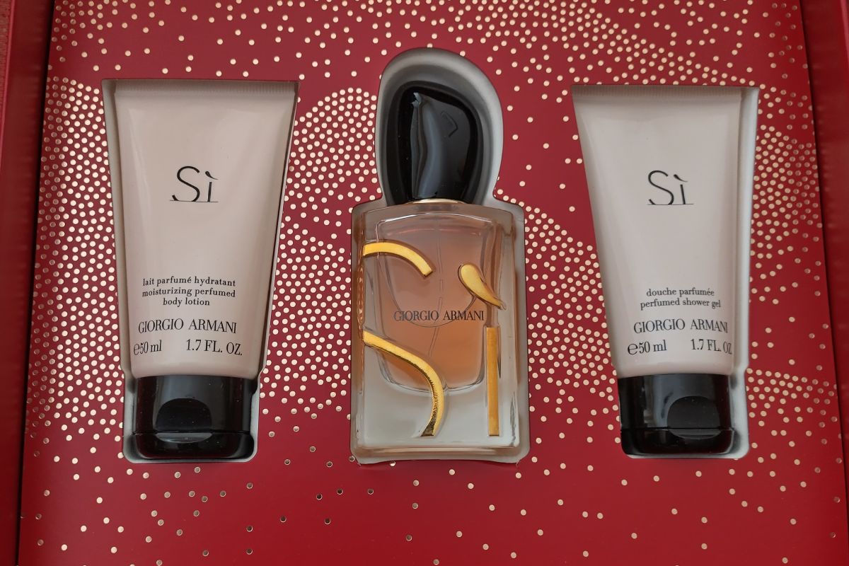 Coffret Cadeau Giorgio Armani SI Eau de Parfum Femme 50 ml