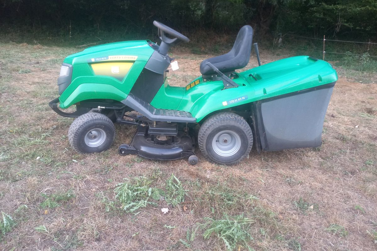 Tracteur tondeuse 