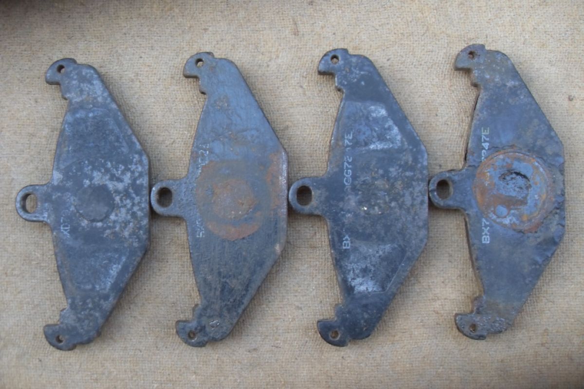 Photo 2 Plaquettes de frein MMC arr arrière arrières pour freins lotus Elise S1 mk1 exige oem brake pads avec épaisseurs mentionnés LIRE annonce ENVOI MR possible EU suisse ok