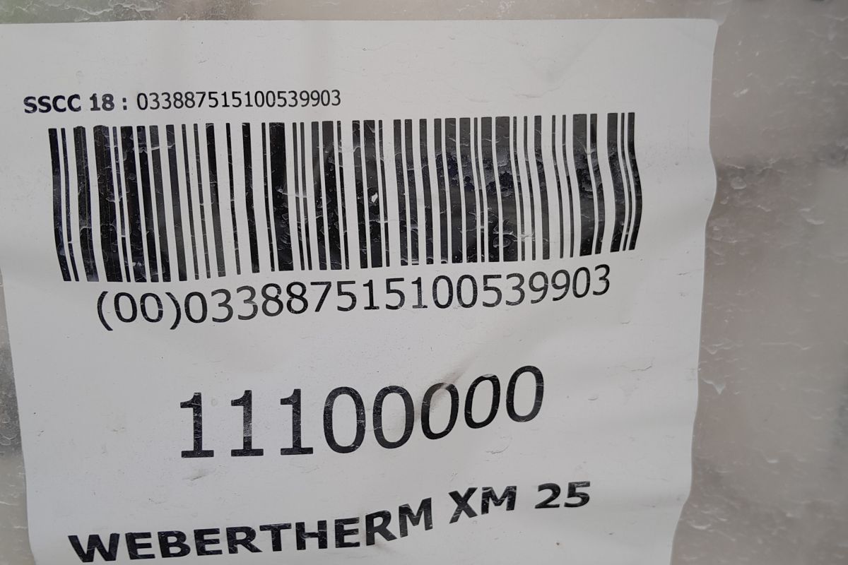 Photo 2 1 palette de 1200 Kg ( 48 sac de 25 Kg) WEBERTHERM XM 25KG