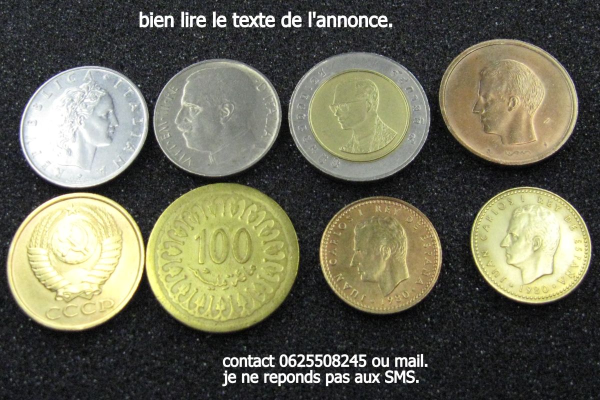 lot de 160 anciennes pieces de monnaie.