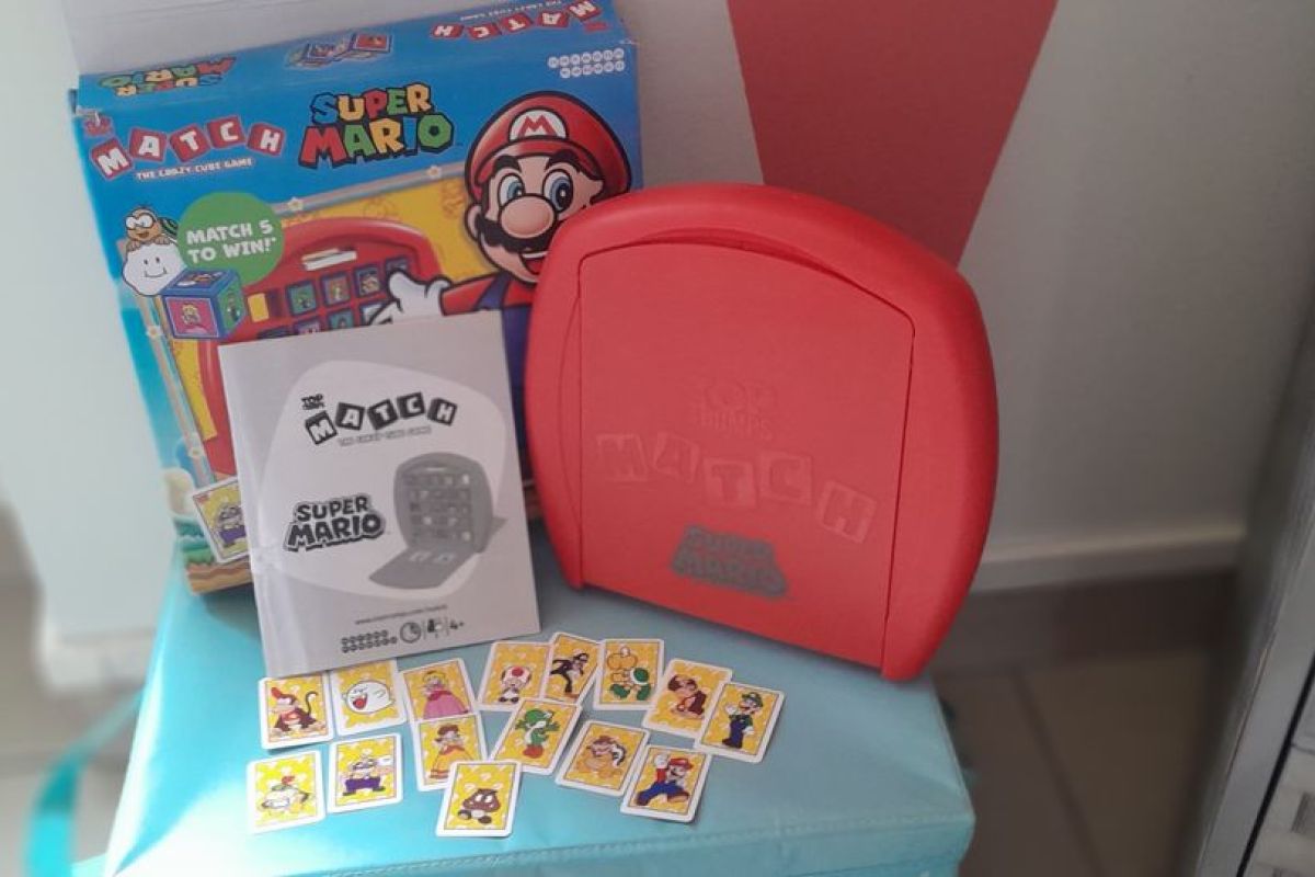 Photo 2 Jeu Match Cube Game Super Mario. état Neuf