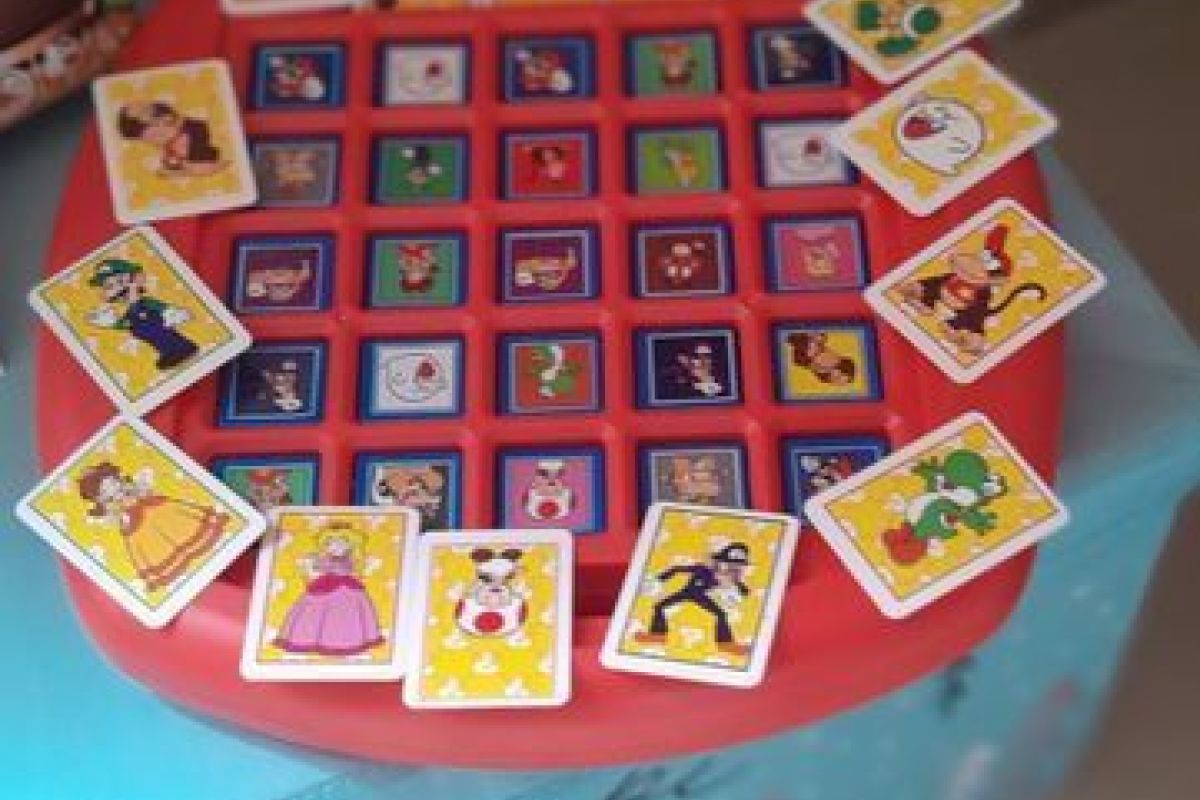 Photo 3 Jeu Match Cube Game Super Mario. état Neuf