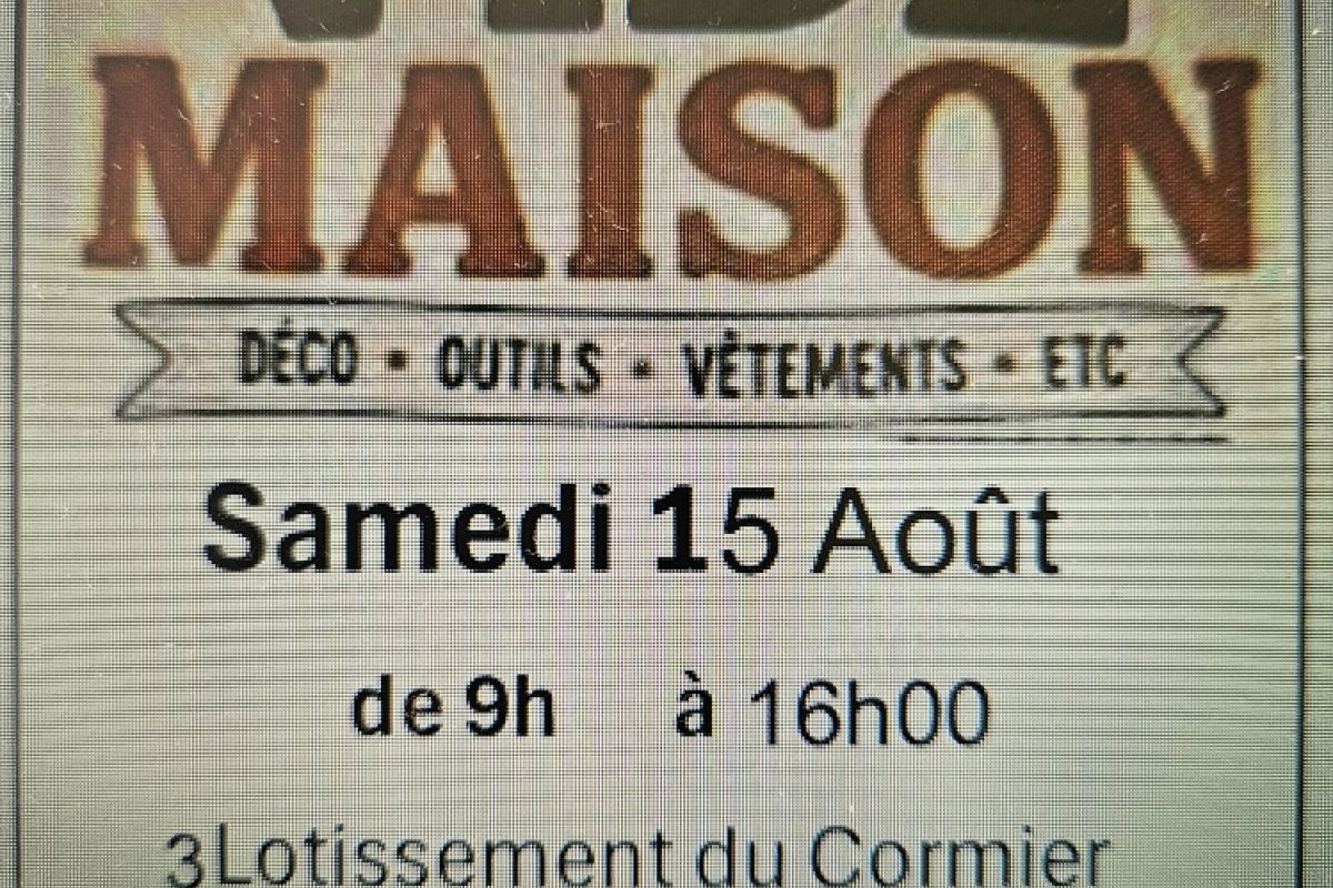Vide maison