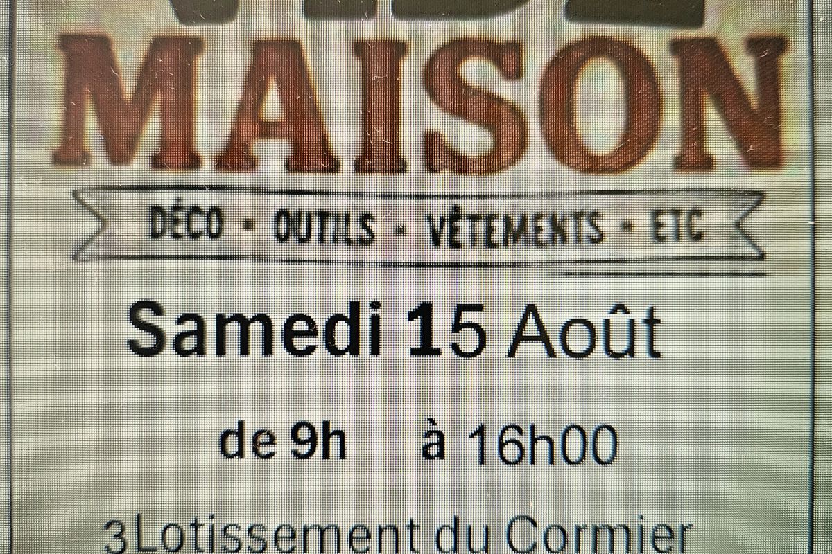 Vide maison