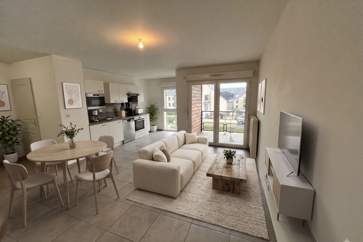 Appartement T2 récent (2015) DPE C avec Balcon + 2 Parkings