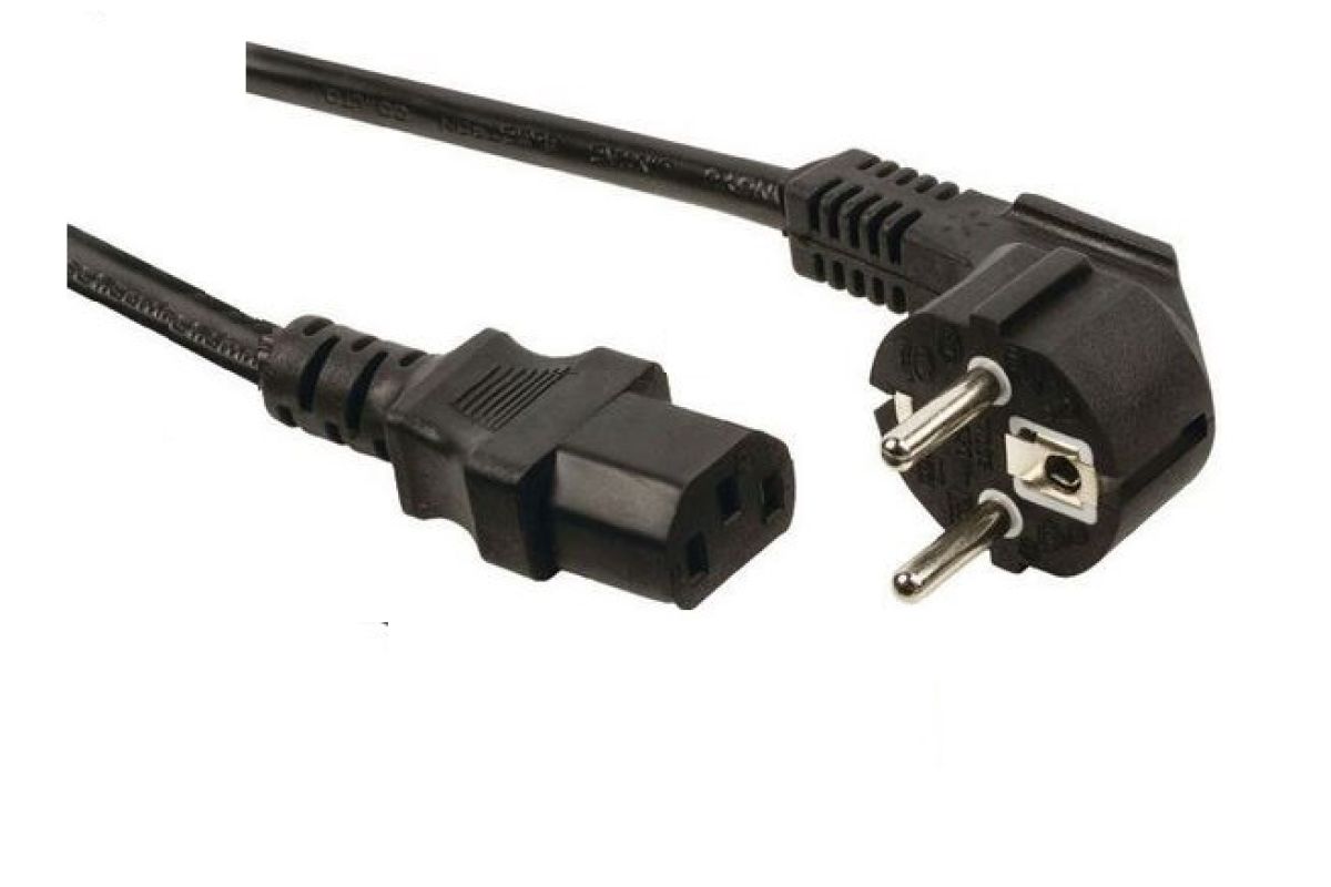 Câbles 230 v avec prises europe pour PC, écran, etc