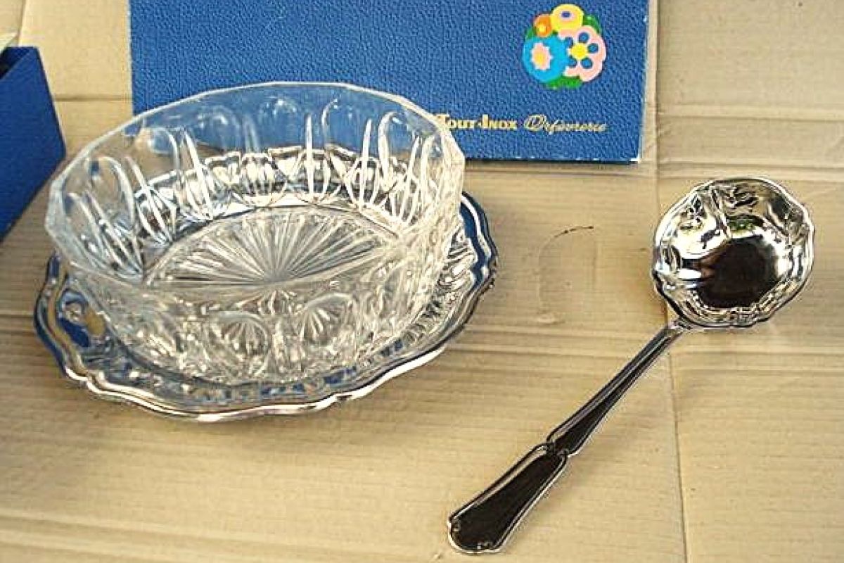 Joli ensemble pour salade de fruits