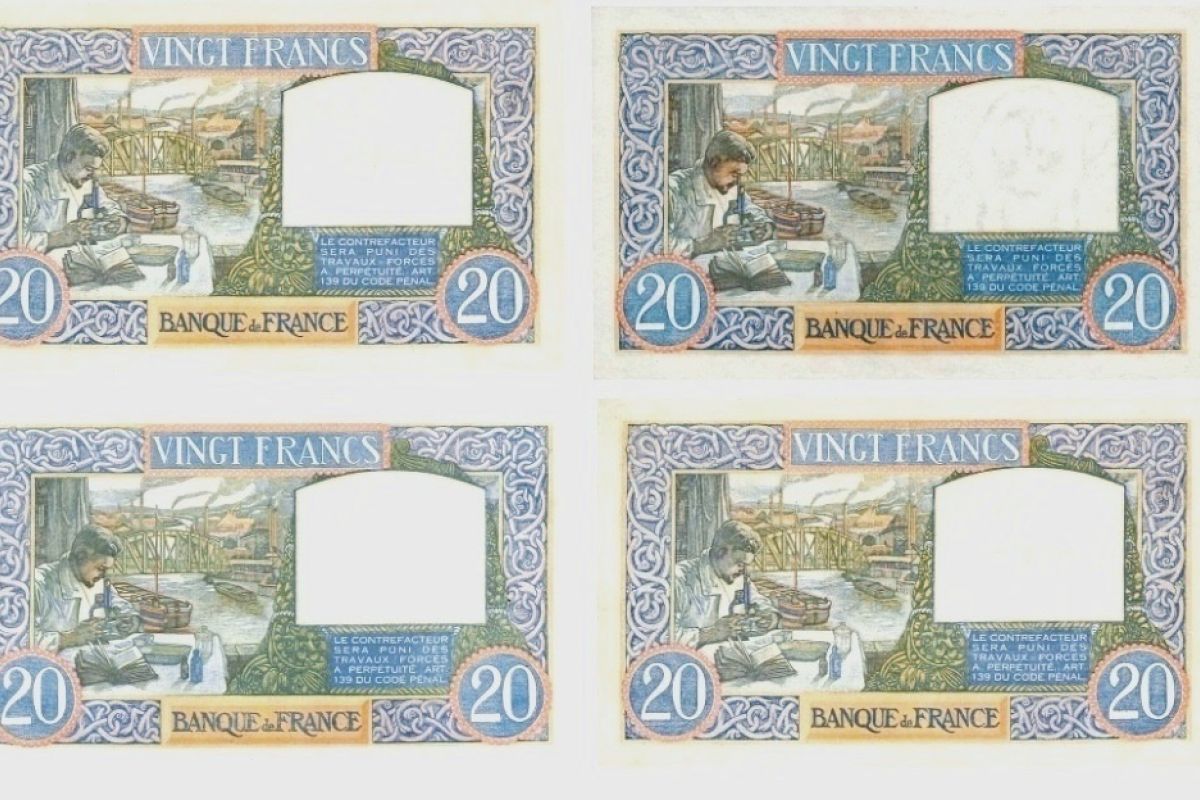 Photo 3 F 12 lot 8 billets 20 f sciences